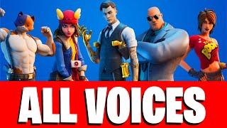 All Bosses Voices in Fortnite Season 2 Chapter 2