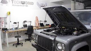 Chiptuning Einbau Land Rover Defender 2,2 TD4 Euro 5 Conti ECU