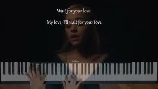 Wait for Your Love (We Can't Be Friends) - Ariana Grande | ClickRhythm Piano Cover - Karaoke