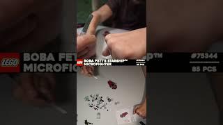 1 minute #LEGO Boba Fett's Starship Microfighter build #75344