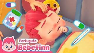 Bebefinn Está Doente | EP57 | Hospital | Cante Junto com Bebefinn em Português - Canções Infantis