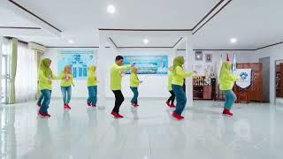 APT. Line Dance / Demo by IIK Perumda Tirta Musi Palembang