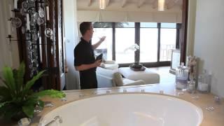 Automation of nearly SILENT Lutron Sivoia motorized shades through Crestron controls