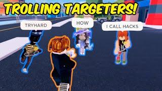 TROLLING TARGETER COPS in CLUTCH COP ESCAPES | Roblox Jailbreak