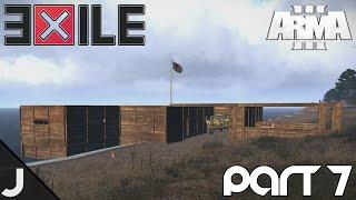 ArmA 3: Exile - Part 7 - New Base Tour + Clan Attack!