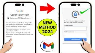 How to Recover Gmail Account without Phone Number and Recovery Email 2024 || Google Account Recovery