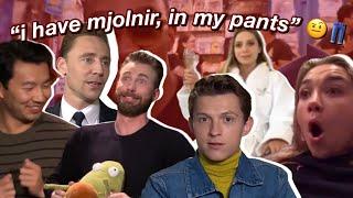 marvel cast moments that have no logical explanation(+ eternals cast)