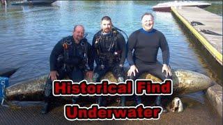 Historical Finds While Diving