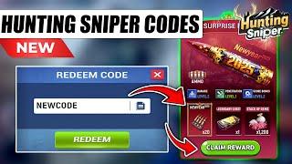 HUNTING SNIPER CODES 2025 JANUARY  HUNTING SNIPER REDEEM CODES