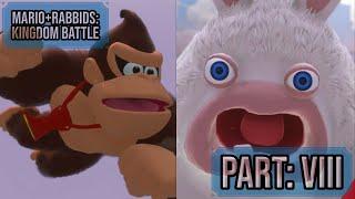 Mega Rabbid Kong Showdown! [Mario+Rabbids: Kingdom Battle Part 8] | End | DK DLC #donkeykong #mario