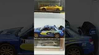 1:64 collection on display rack