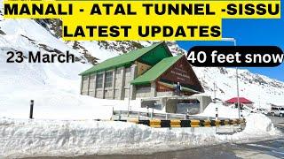 Manali to Sissu via Atal Tunnel: Live Weather & Traffic Report |