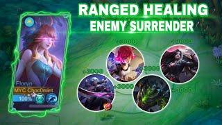 NEW SEASON FLORYN THE RANGED HEALER  | FLORYN BUILD 2023 | MOBILE LEGEND