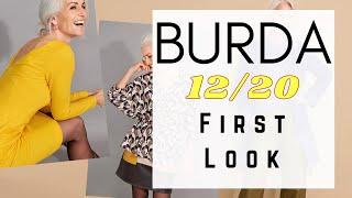 BURDA 12/2020 First Look PREVIEW