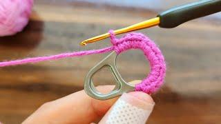 Wow! I made something Amazing with the opening ring, Sell or give gift #crochet #knitting