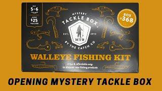 Opening Mystery Tackle Box By The Catch Co