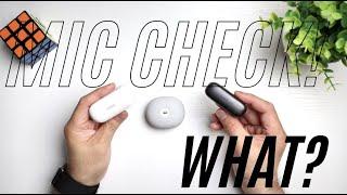 Microphone check WHAT? Monster Clarity 8.0 Tozo T9 tws Earfun Free Pro 2