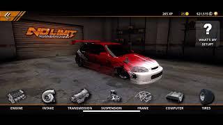 4.9 Second Honda Civic-No Limit Drag Racing 2.0 #nolimitdragracing2 #nolimitdragracing