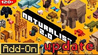 Minecraft Bedrock add on update Naturalist 2 0