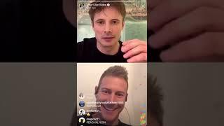 Bradley James & guest Tom Hopper Instagram Live