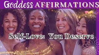 Divine Feminine Self-Love Affirmations to Get More | Manifestation | Law of Attraction