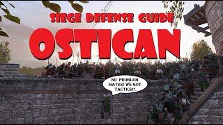 Bannerlord Siege Defense: OSTICAN, how do you defend this challenging Vlandian city??