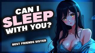 Roommates Older Sister Crawls into your Bed [F4M] {Girlfriend ASMR}