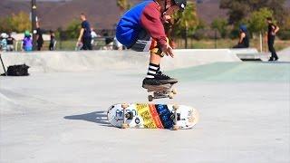 HOW TO OLLIE OVER A SKATEBOARD THE EASIEST WAY TUTORIAL