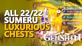 Sumeru Luxurious Chests Genshin Impact All 22/22