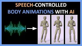 Speech-Controlled Body Animations With Deep Learning | Game Futurology #15