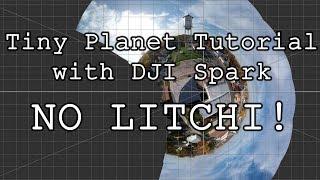 Tiny Planet HOW To DJI Spark and Microsoft ICE Bing Err HD