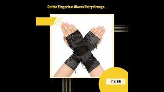 Faschings-Favoriten: Gothic Fingerless Gloves Fairy Gr... für nur €3.99! Entdecke jetzt