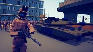 CAN AMERICAN SOLDIERS DEFEND CITY? - Totally Accurate Battle Simulator TABS