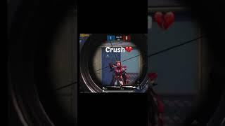 FRIEND VS CRUSH  || PUBG MOBILE