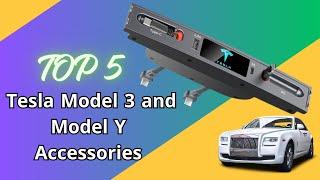 Top 5 Tesla Model 3 and Model Y Accessories