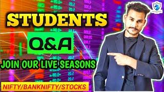 Special Q&A with Students || TRADING COURSE  || Exclusive || BULLISH BULL MASTER #MASTERSTRATEGY