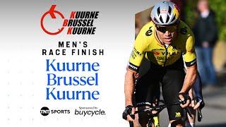 STRONG FINISH!  | Men's Final KM's Kuurne Brussel Kuurne 2025 | TNT Sports Cycling