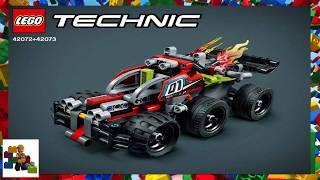 LEGO instructions  - Technic - 42072 - WHACK! + 42073 - BASH!