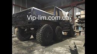 mercedes G Professional переделанный в 6х6.