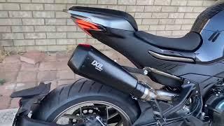 CFmoto 800NK - IXIL RC1B Exhaust sound check - Australia