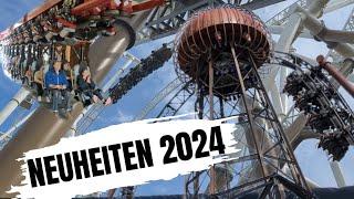 Das sind die BESTEN Achterbahnen die dieses Jahr eröffnet haben - Neuheiten 2024 ranken