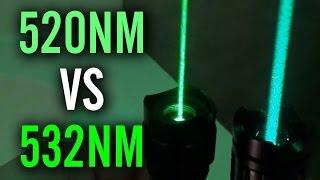 Laser Pointers: 520nm vs 532nm Comparison