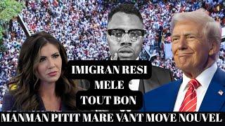 MOVE NOUVEL SAK KA PRIYE PRIYE,MANMAN PITIT MARE VANT ,SITUATION AN DEJENERE POU IMIGRAN