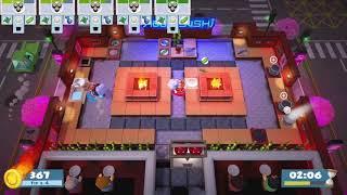 Overcooked 2 Level 1-4, 2 Players, 3 Stars