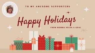 Happy Holidays from Momma Needs a Goal #holidays #christmas