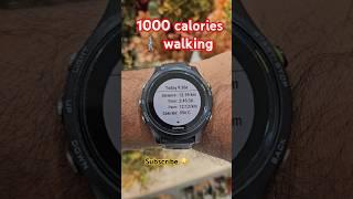 1000 calories walking ‍️ #walking #running #garmin #garminrunning #shorts #shortvideo #hsbcindia