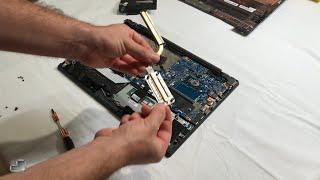 Lenovo V130-15IKB Disassembly video 4K, RAM & SSD Upgrade