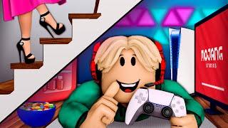 He Built A SECRET GAMING ROOM To HIDE From His MEAN SISTER! (A Roblox Movie)