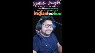 2022 LAST NIGHT 31st DEC STREAMING  | PUBG  | EMULATOR  | INDIANLEOLION |