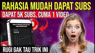 GAK BAKAL NYANGKA !! SUBSCRIBER NAMBAH TERUS TIAP HARI, 1 BULAN BISA MONET NIH